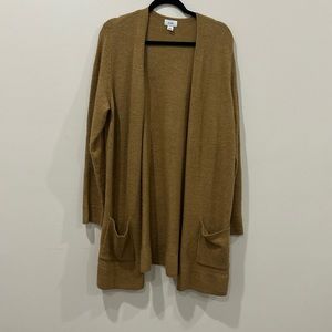Camel cardigan